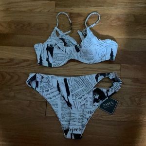 Newspaper bikini